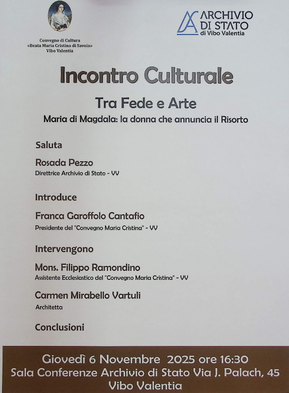 “Tra Fede e Arte” – Incontro culturale