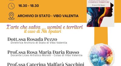 “L’arte che salva…uomini e territori, il caso Nik Spatari”