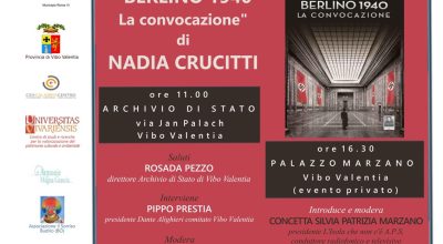 Giorno della memoria – “BERLINO 1940, la convocazione”