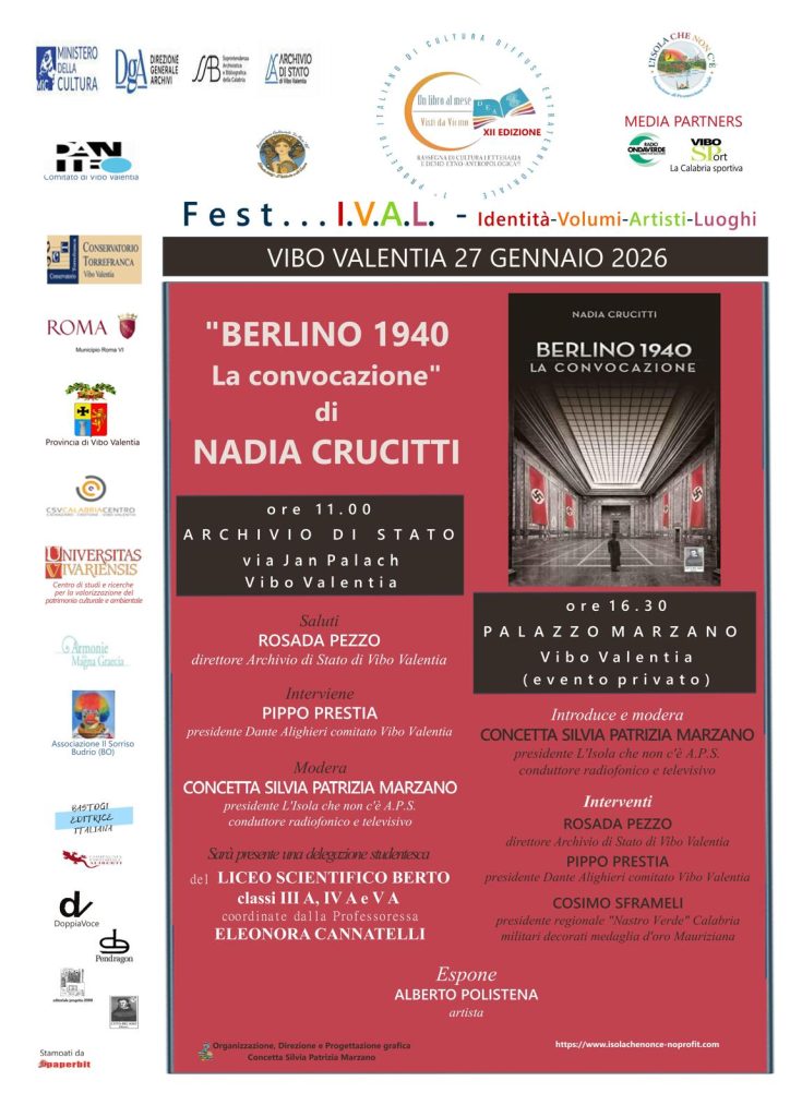 Giorno della memoria – “BERLINO 1940, la convocazione”