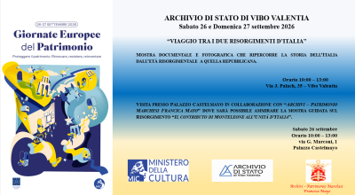 Giornate europee del patrimonio 2026